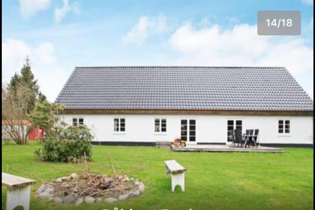 Dejligt Stort Hus Med Spa Ольбек Экстерьер фото